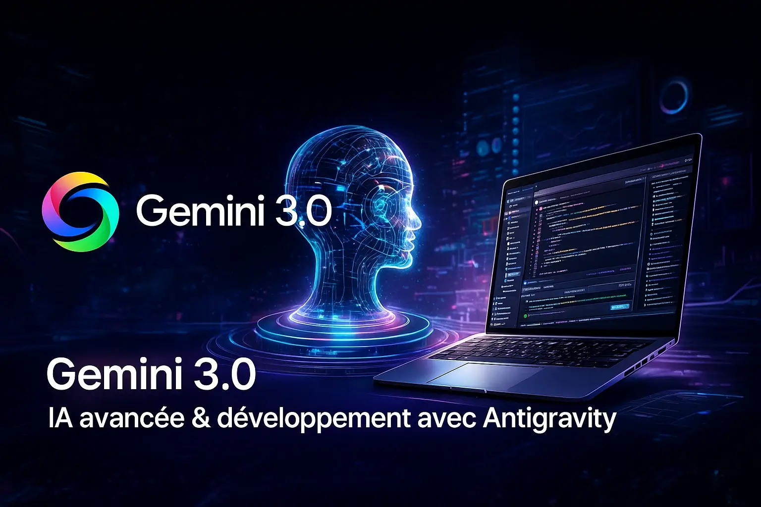 Google Gemini 3.0 et IDE Antigravity pour coding assisté par IA