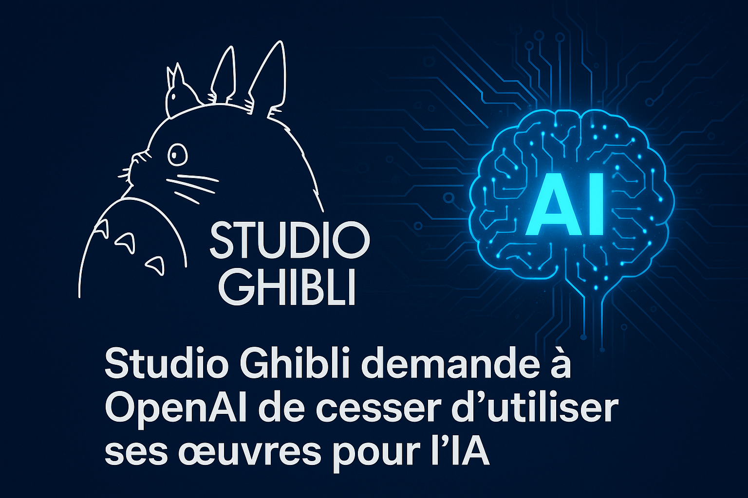 Studio Ghibli et OpenAI