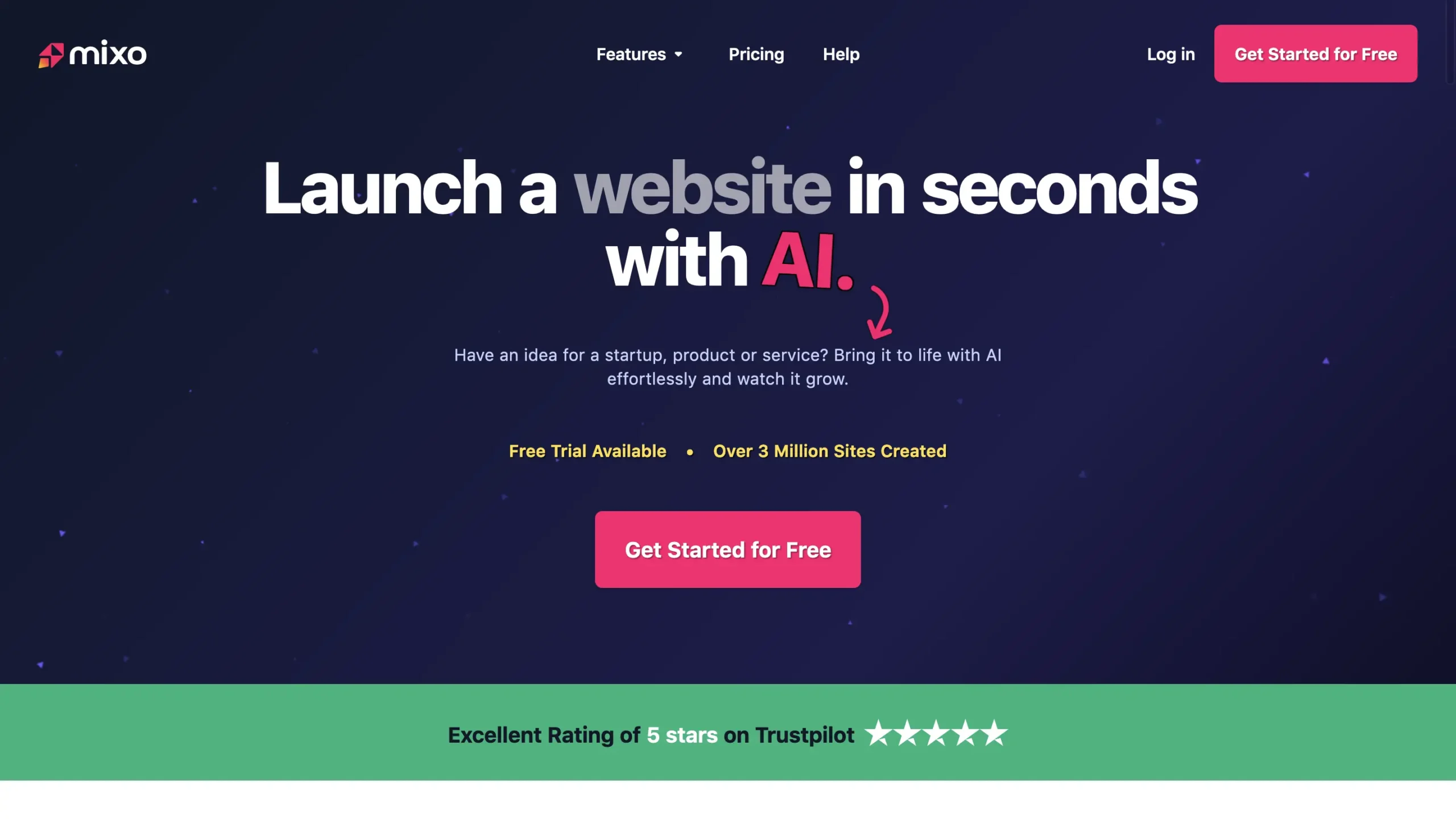 Mixo.io IA lancement site web