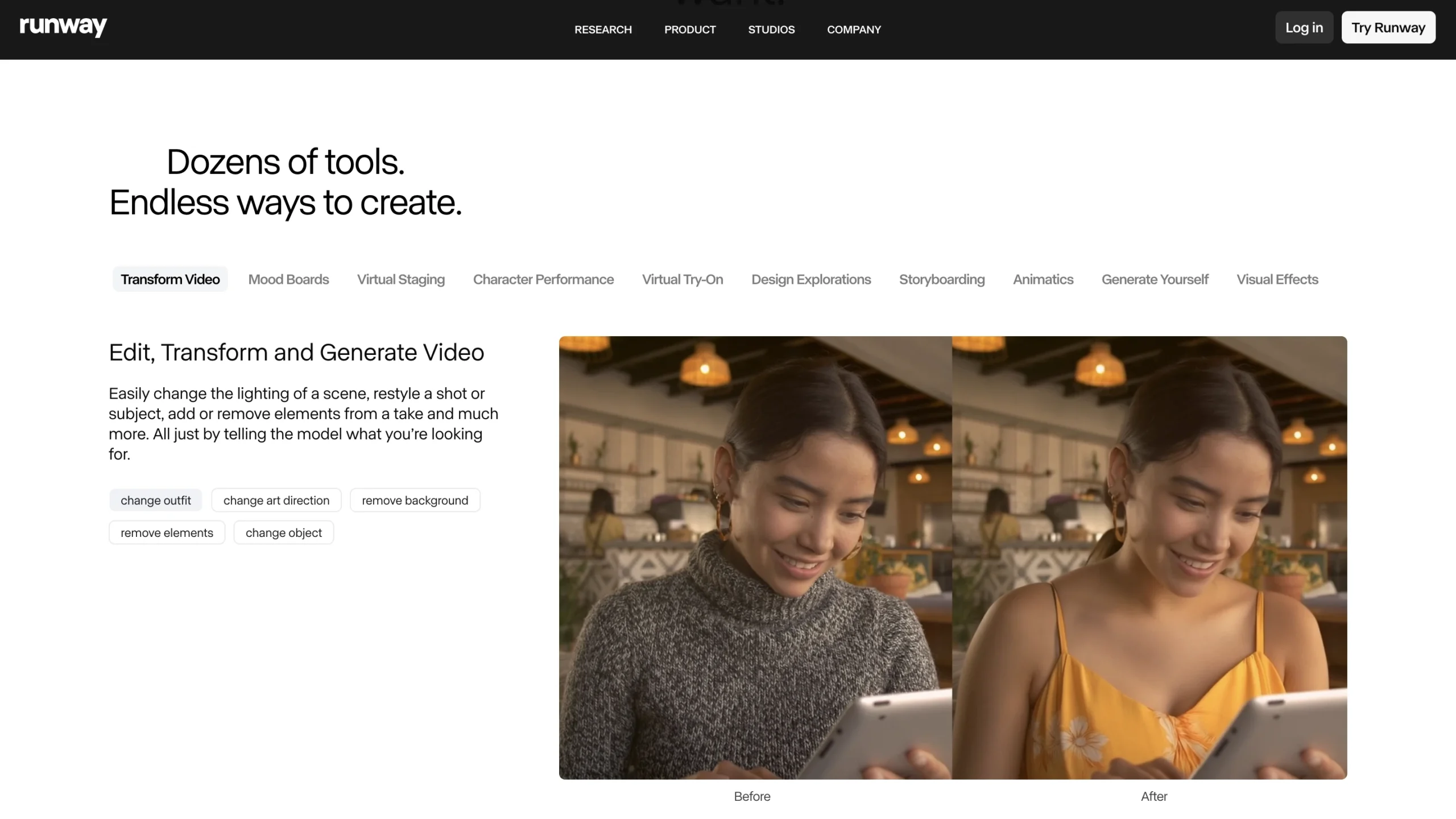 Runway AI – Plateforme de génération et montage vidéo par IA