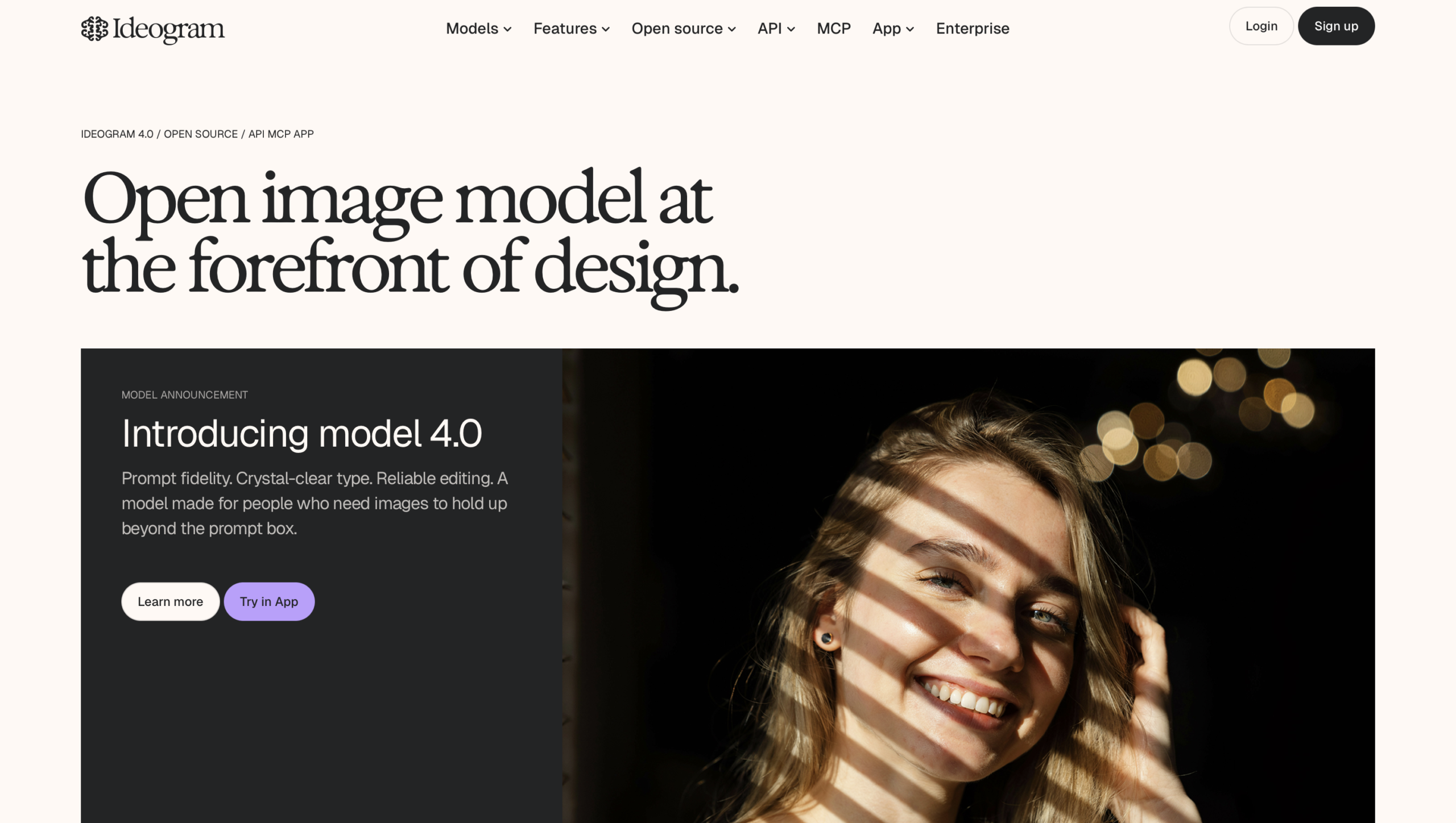 Interface web Ideogram AI 4.0 Canvas en action
