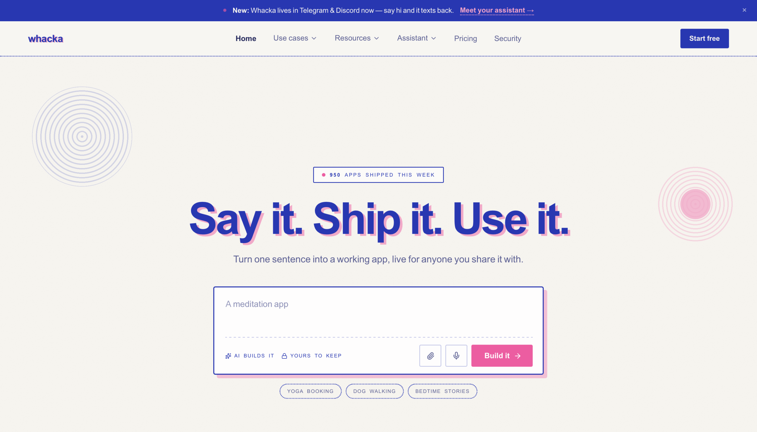 Whacka interface — créez une application fonctionnelle en quelques minutes sans aucune compétence technique 2026