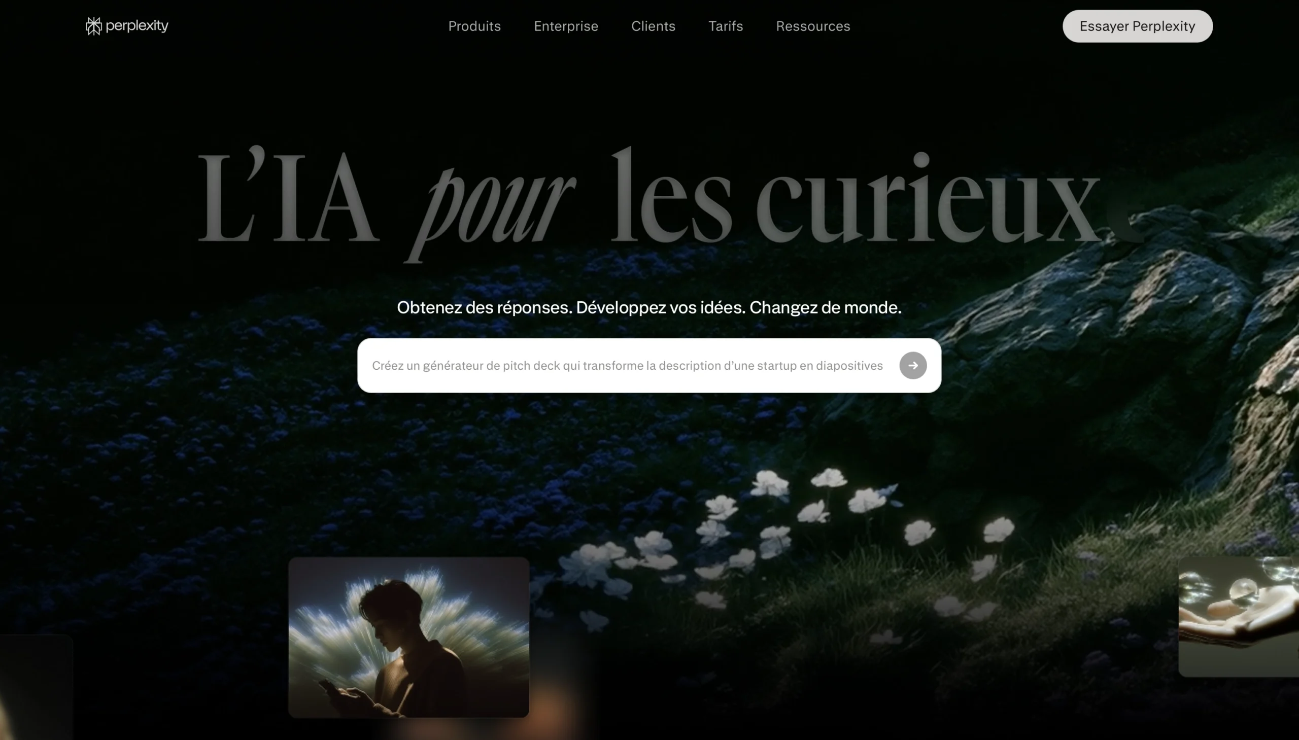 Perplexity moteur recherche IA sources citées Deep Research
